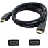 Picture of AddOn 1m HDMI Male to HDMI Male Black Cable For Resolution Up to 4096x2160 (DCI 4K)