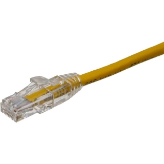 Picture of Axiom 10FT CAT6 UTP 550mhz Patch Cable Clear Snagless Boot (Yellow) - TAA Compliant