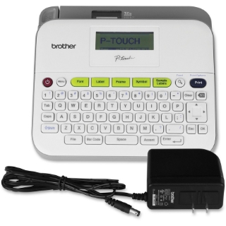Picture of Brother P-Touch - PT-D400AD Desktop Labelmaker - Thermal Transfer- Monochrome