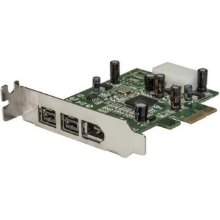 Picture of StarTech.com 3 Port 2b 1a LP 1394 PCI Express FireWire Card