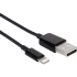 Picture of Axiom Lightning to USB-A M/M Adapter Cable - Black 3ft