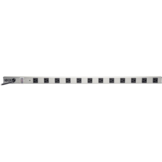 Picture of Tripp Lite Power Strip 120V 5-15R 12 Outlet 6' Cord 36 Inch Length Metal