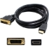 Picture of 5PK HDMI 1.3 Male to DVI-D Single Link (18+1 pin) Female Black Adapters For Resolution Up to 1920x1200 (WUXGA)