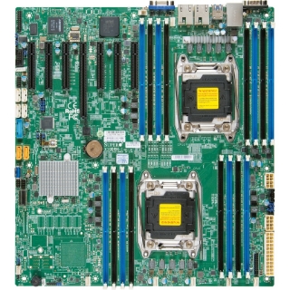 Picture of Supermicro X10DRH-I Server Motherboard - Intel C612 Chipset - Socket LGA 2011-v3 - Extended ATX