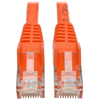 Picture of Tripp Lite 2ft Cat6 Gigabit Snagless Molded Patch Cable RJ45 M/M Orange 2'