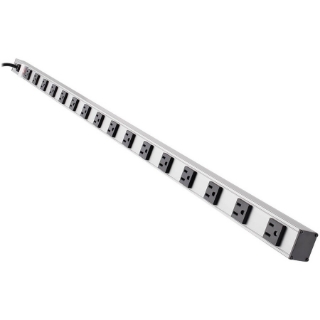 Picture of Tripp Lite Power Strip 120V 5-15R 16 Outlet 15' Cord Vertical Metal 0URM