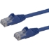 Picture of StarTech.com 50ft CAT6 Ethernet Cable - Blue Snagless Gigabit - 100W PoE UTP 650MHz Category 6 Patch Cord UL Certified Wiring/TIA