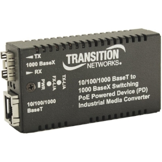 Picture of Transition Networks M/GE-xSW-SFP-01-xx-UxX Transceiver/Media Converter