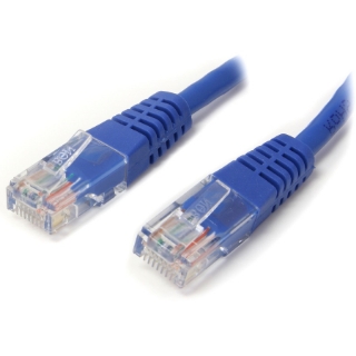 Picture of StarTech.com 7ft Blue Molded Cat5e UTP Patch Cable