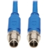 Picture of Tripp Lite NM12-601-05M-BL M12 X-Code Cat6 Ethernet Cable, M/M, Blue, 5 m (16.4 ft.)