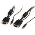 Picture of StarTech.com 25 ft Coax High Resolution Monitor VGA Cable with Audio HD15 M/M