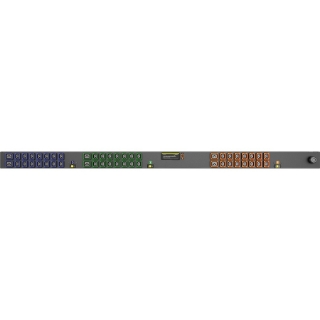 Picture of Geist MN01X9W1-48MI18-6PS6D0A10-S 48-Outlets PDU