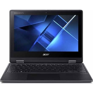 Picture of Acer TravelMate Spin B3 B311R-31 TMB311R-31-C45D 11.6" Touchscreen Convertible 2 in 1 Notebook - HD - 1366 x 768 - Intel Celeron N4020 Dual-core (2 Core) 1.10 GHz - 4 GB Total RAM - 64 GB Flash Memory - Shale Black