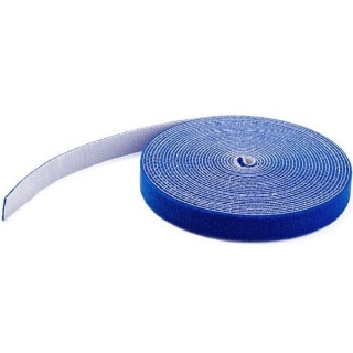 Picture of StarTech.com 50ft. Hook and Loop Roll - Blue - Cable Management (HKLP50BL)