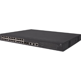 Picture of HPE 5130-24G-PoE+-2SFP+-2XGT (370W) EI Switch