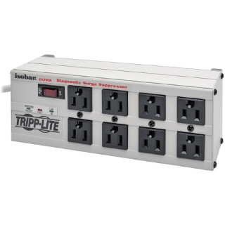 Picture of Tripp Lite Isobar Surge Protector Metal 8 Outlet 12' Cord 3840 Joules