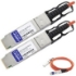 Picture of AddOn Cisco QSFP-H40G-AOC1M Compatible TAA Compliant 40GBase-AOC QSFP+ to QSFP+ Direct Attach Cable (850nm, MMF, 1m)