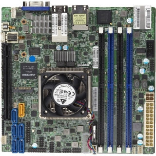 Picture of Supermicro X10SDV-8C-TLN4F Server Motherboard - Intel Chipset - Socket BGA-1667 - Mini ITX