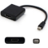 Picture of Mini-DisplayPort 1.1 Male to HDMI 1.3 Female Black Active Adapter For Resolution Up to 2560x1600 (WQXGA)