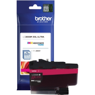 Picture of Brother Genuine LC3035M Single Pack Ultra High-yield Magenta INKvestment Tank Ink Cartridge