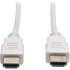 Picture of Tripp Lite 6ft High Speed HDMI Cable Digital Video with Audio 4K x 2K M/M White 6'