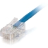 Picture of C2G 75ft Cat5e Non-Booted Unshielded (UTP) Network Patch Cable (Plenum Rated) - Blue