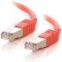 Picture of C2G-10ft Cat5e Molded Shielded (STP) Network Patch Cable - Red