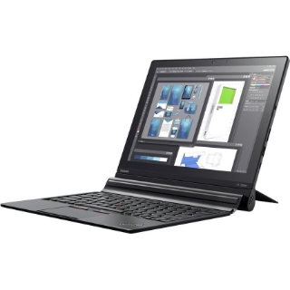 Picture of Lenovo ThinkPad X1 Tablet 20JB003RUS LTE 12" Touchscreen 2 in 1 Notebook - 2160 x 1440 - Intel Core i7 7th Gen i7-7Y75 Dual-core (2 Core) 1.30 GHz - 16 GB Total RAM - 512 GB SSD - Midnight Black