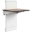 Show details for Ergotron WorkFit Elevate (walnut hills) Sit-Stand Wall Desk Picture of Ergotron WorkFit Elevate (walnut hills) Sit-Stand Wall Desk