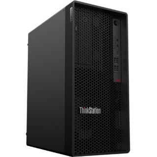 Picture of Lenovo ThinkStation P350 30E3003LUS Workstation - 1 x Intel Core i5 Hexa-core (6 Core) i5-11400 11th Gen 2.60 GHz - 16 GB DDR4 SDRAM RAM - 512 GB SSD - Tower - Raven Black