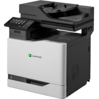 Picture of Lexmark CX820de Laser Multifunction Printer-Color-Copier/Fax/Scanner-52 ppm Mono/52 ppm Color Print-1200x1200 Print-Automatic Duplex Print-200000 Pages Monthly-650 sheets Input-Color Scanner-1200 Optical Scan-Color Fax-Gigabit Ethernet