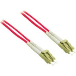 Picture of C2G-1m LC-LC 62.5/125 OM1 Duplex Multimode Fiber Optic Cable (Plenum-Rated) - Red