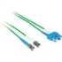 Picture of C2G-5m SC-ST 9/125 OS1 Duplex Singlemode PVC Fiber Optic Cable - Green