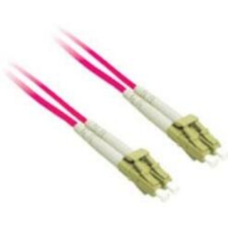 Picture of C2G-10m LC-LC 9/125 OS1 Duplex Singlemode Fiber Optic Cable (Plenum-Rated) - Red