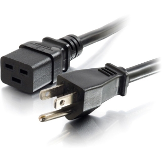 Picture of C2G 3ft 14AWG 125 Volt Power Cord (NEMA 5-15P to IEC320 C19)