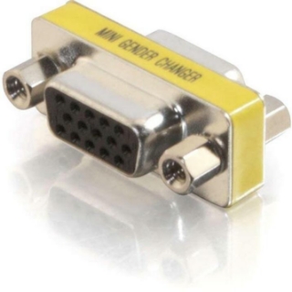 Picture of C2G HD15 VGA F/F Mini Gender Changer (Coupler)