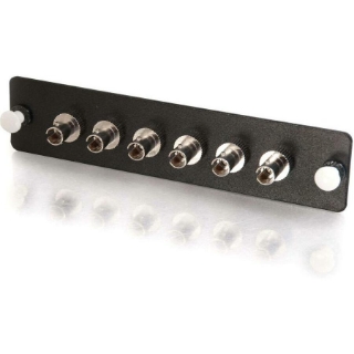 Picture of C2G Q-Series 6-Strand, ST, PB Insert, MM/SM ST Adapter Panel