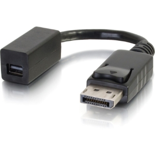 Picture of C2G DisplayPort to Mini DisplayPort Adapter - DP to Mini DP - M/F Black