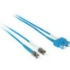 Picture of C2G-2m SC-ST 9/125 OS1 Duplex Singlemode PVC Fiber Optic Cable - Blue