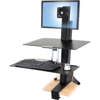 Picture of Ergotron Workfit-S, Single Ld With Worksurface+