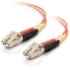 Picture of C2G-15m LC-LC 62.5/125 OM1 Duplex Multimode Fiber Optic Cable (Plenum-Rated) - Orange