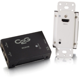 Picture of C2G HDMI over Cat5 Extender Kit - Short Range Extention - Wall Plate to Box