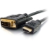 Picture of C2G 1m (3ft) HDMI to DVI Cable - HDMI to DVI-D Adapter Cable - 1080p - M/M