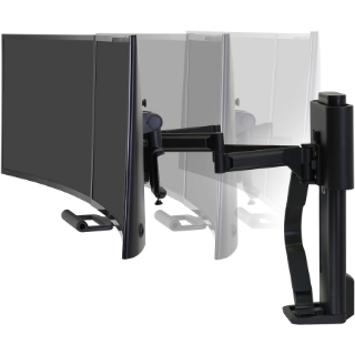 Picture of Ergotron TRACE Desk Mount for Monitor, LCD Display - Matte Black