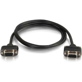 Picture of C2G 6ft CMG-Rated DB9 Low Profile Cable F-F