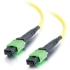 Picture of C2G-10m MTP 9/125 OS1 Singlemode Fiber Optic Cable (Plenum-Rated) - Yellow