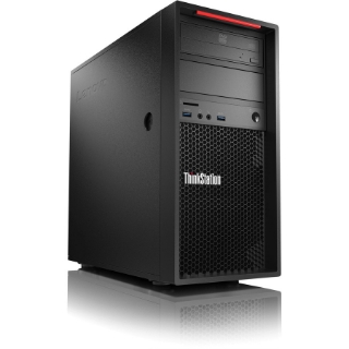 Picture of Lenovo ThinkStation P310 30AT000EUS Workstation - 1 x Intel Core i7 Quad-core (4 Core) i7-6700 6th Gen 3.40 GHz - 8 GB DDR4 SDRAM RAM - 1 TB HDD - Tower - Raven Black