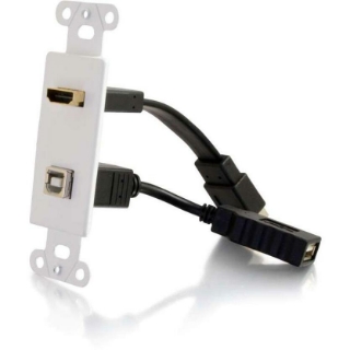 Picture of C2G HDMI and USB Pass Through Wall Plate
