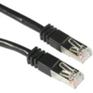 Picture of C2G-50ft Cat5e Molded Shielded (STP) Network Patch Cable - Black