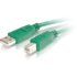 Picture of C2G 3m USB 2.0 A/B Cable - Green